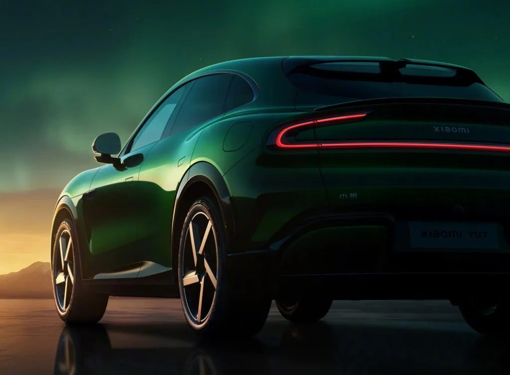 xiaomi yu7 green