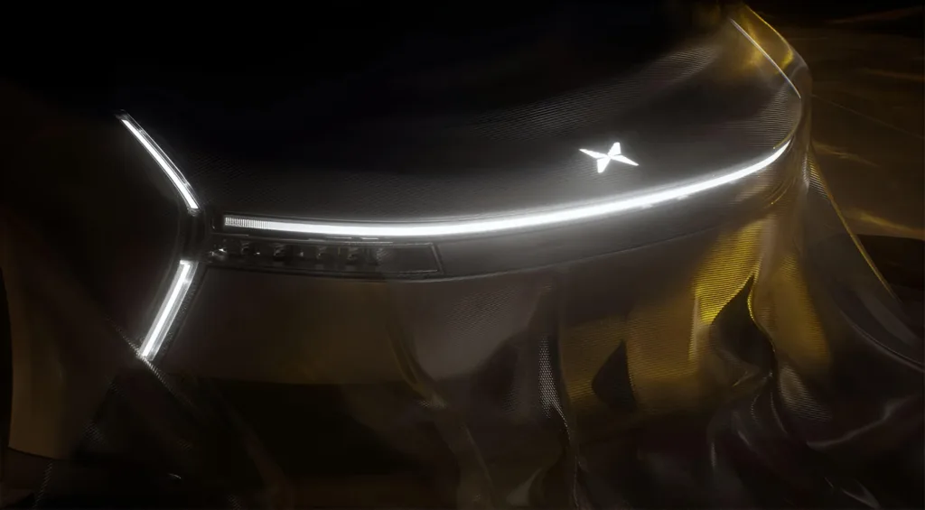xpeng p7 2026 teaser