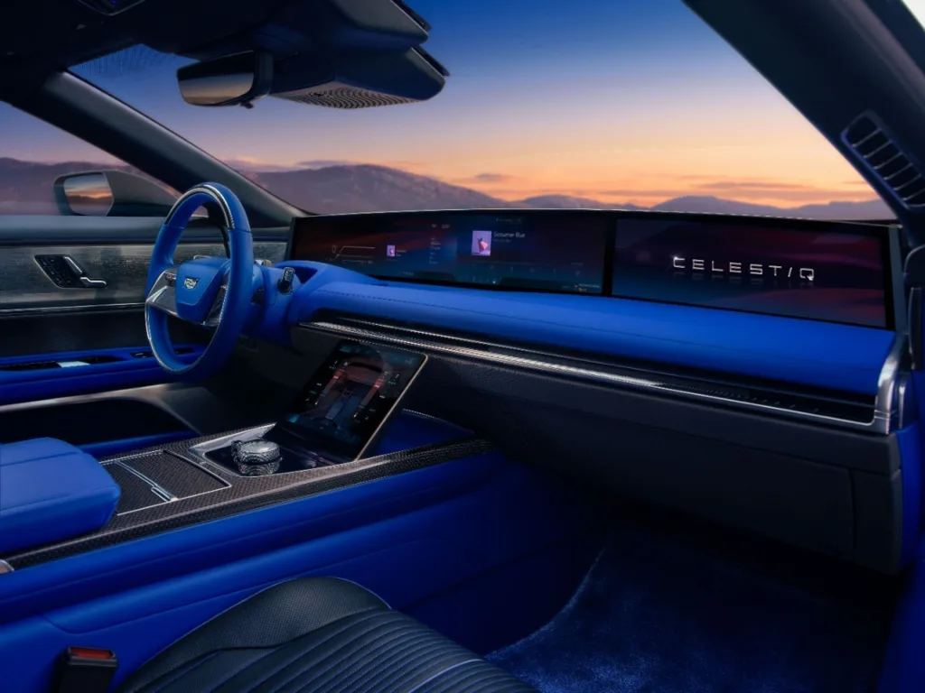 Cadillac Celestiq wnętrze