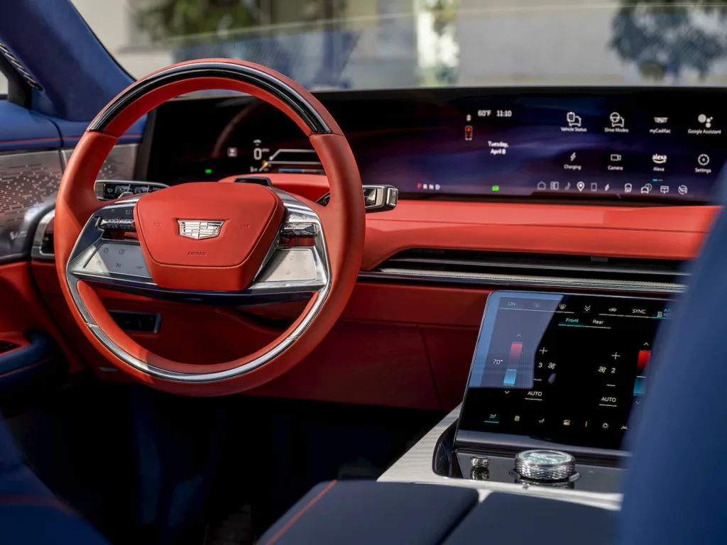 Cadillac Celestiq wnętrze