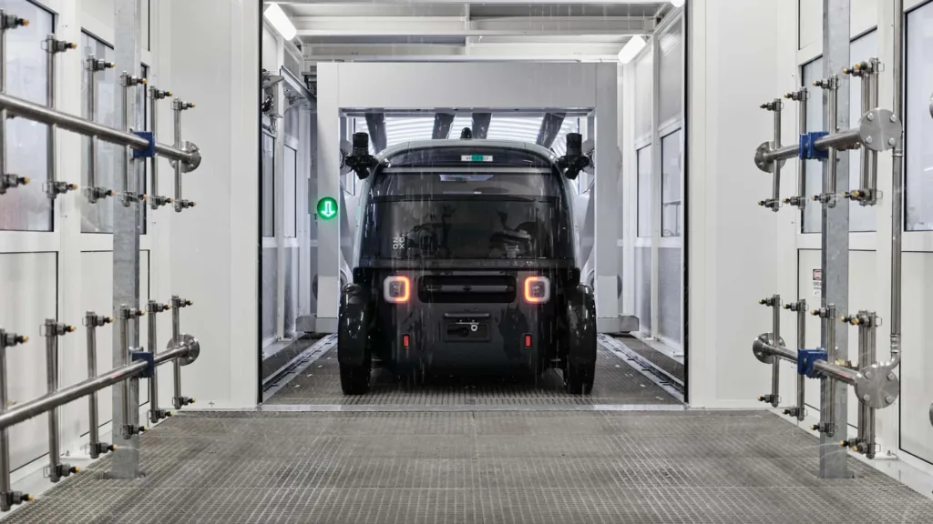 amazon zoox robotaxi fabryka