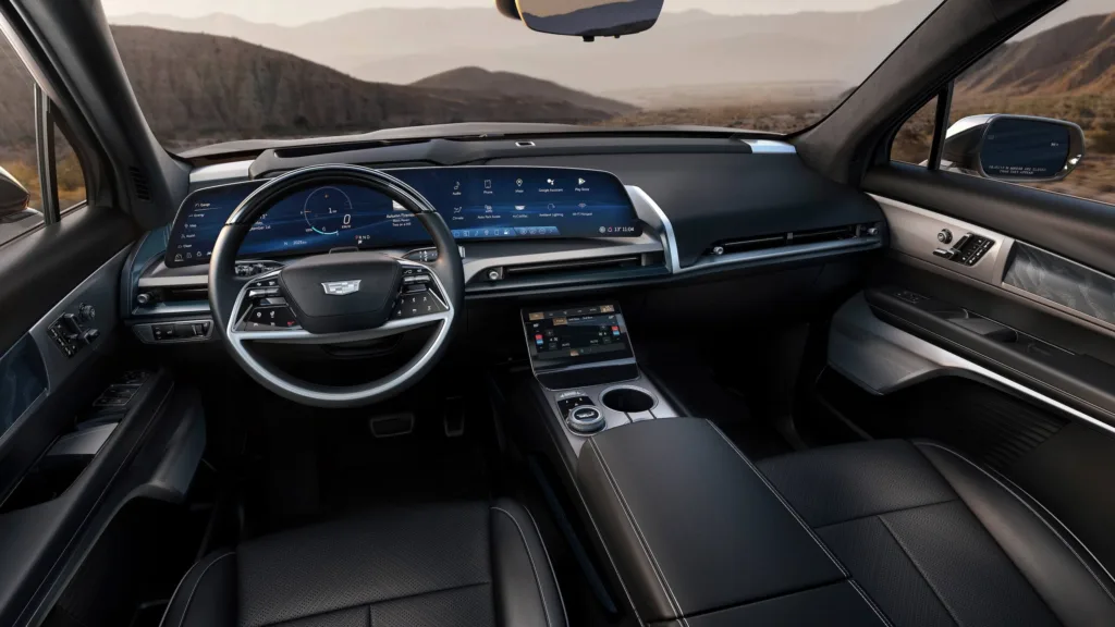 cadillac vistiq wnętrze