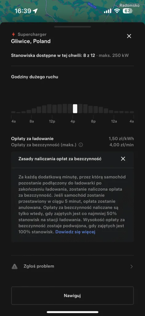 Tesla zaczyna kasować za ładowanie powyżej 80%. Nowe opłaty już działają w Polsce