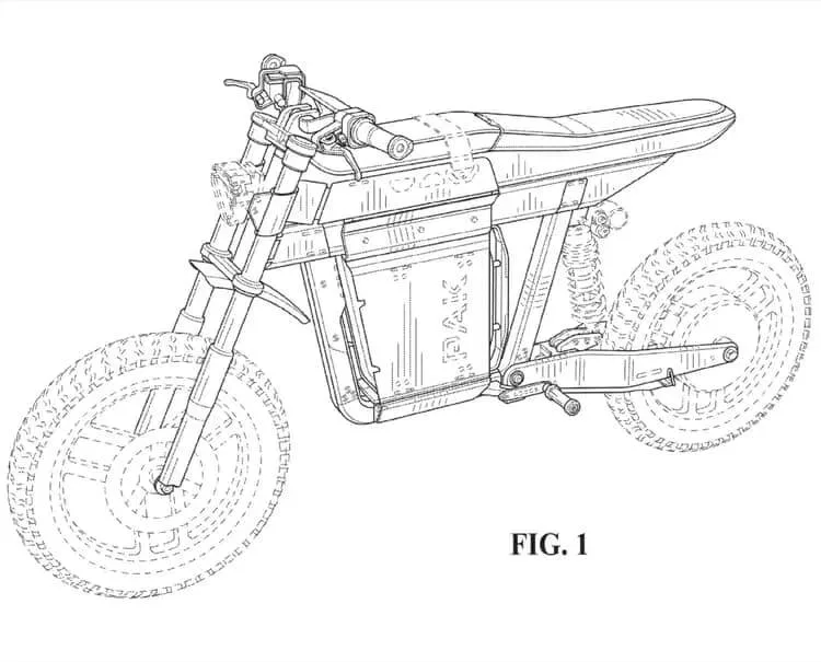 gm elektryczny motocykl patent