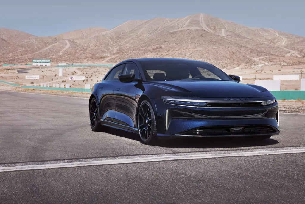 lucid air sapphire