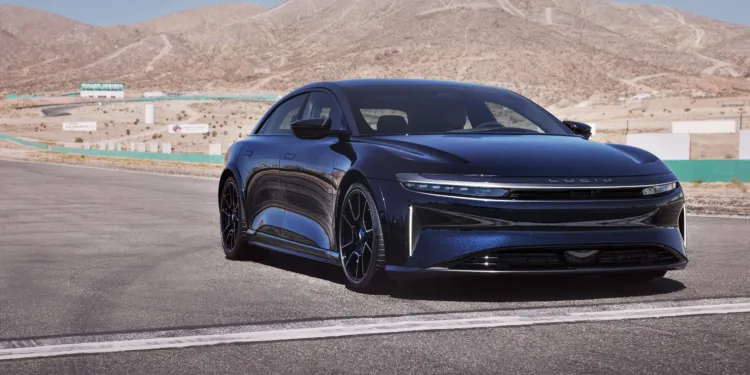 lucid air sapphire