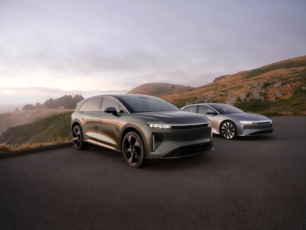 lucid gravity lucid air