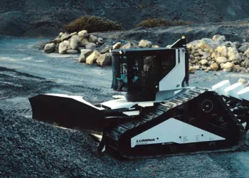 lumina elektryczny buldozer