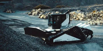 lumina elektryczny buldozer