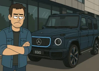 mercedes g580 slaba sprzedaz