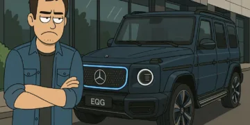 mercedes g580 slaba sprzedaz