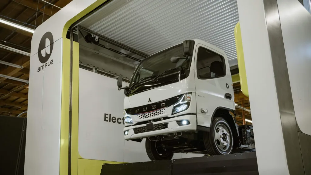 mitsubishi ample wymiana baterii