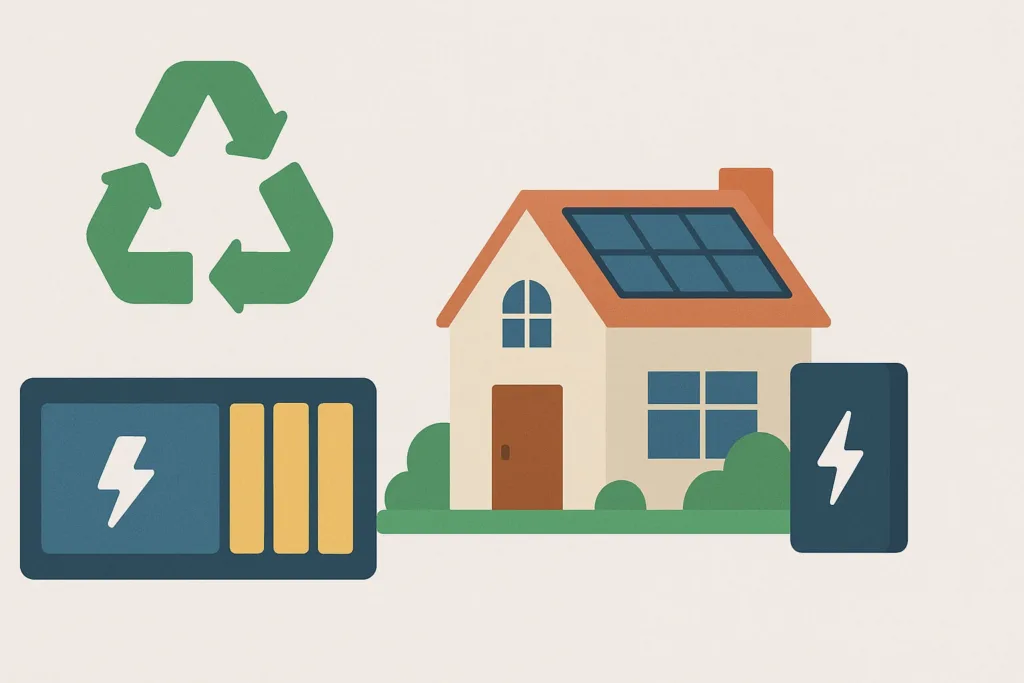 stare baterie recykling magazyn