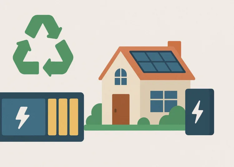 stare baterie recykling magazyn