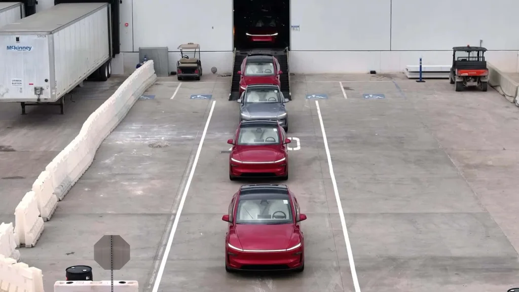 tesla model y autonomiczne