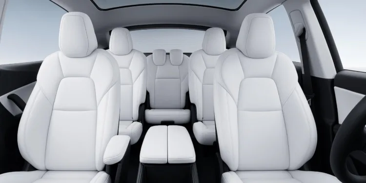 tesla model y 6 siedzen