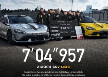 xiaomi su7 ultra nurburgring