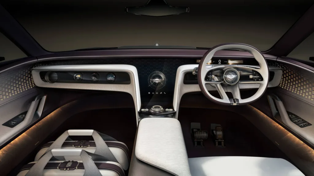 Bentley EXP 15 wnętrze