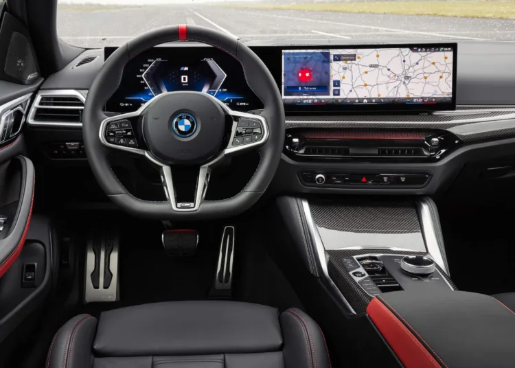 bmw i4 m50 wnetrze