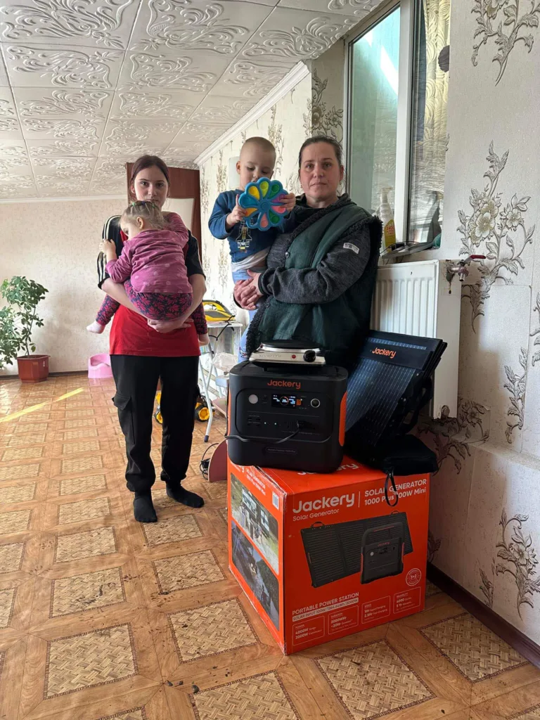 hope for ukraine jackery energia słoneczna
