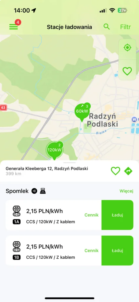 ladowarka spolmlek elocity ceny
