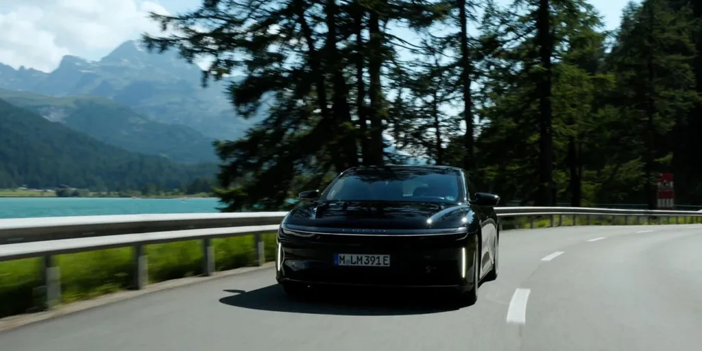 lucid air rekord guinnessa