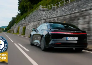 lucid air rekord guinnessa