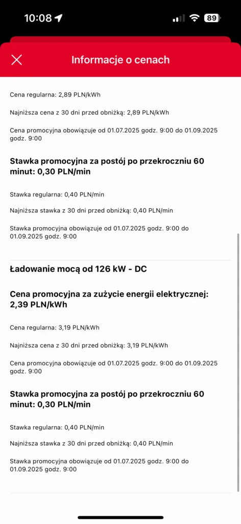 promocja wakacyjna orlen charge 2025
