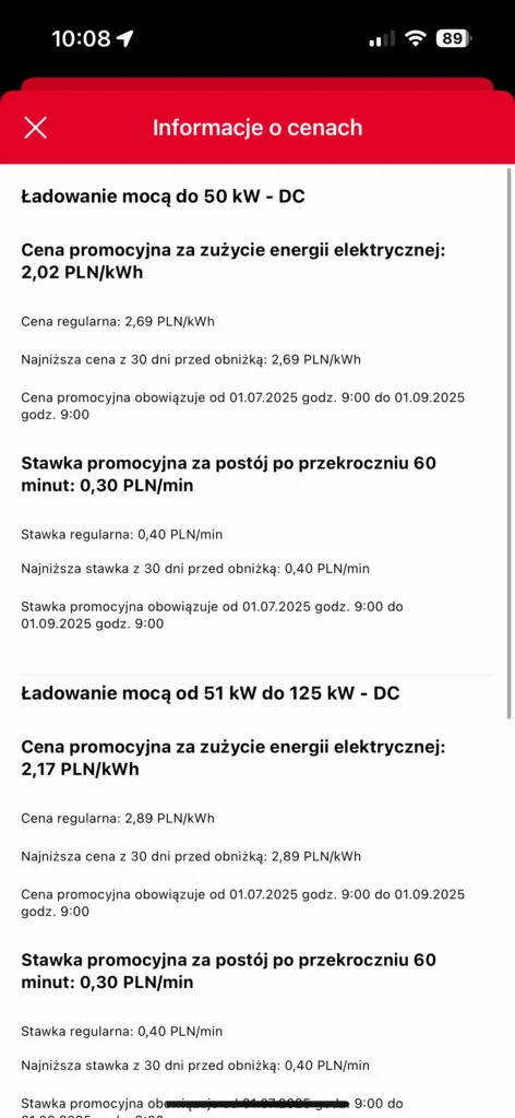 promocja wakacyjna orlen charge 2025