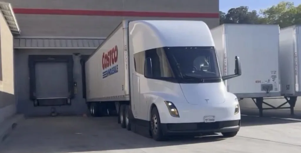 tesla semi costco