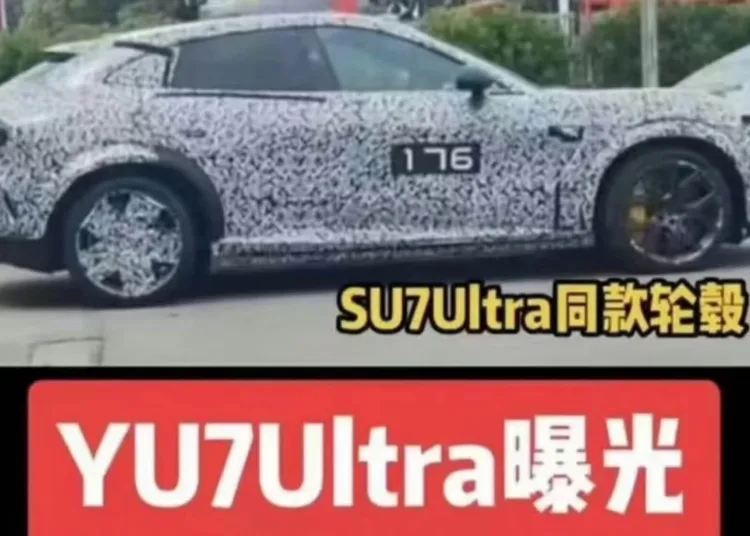 xiaomi yu7 ultra szpiegowskie zdjecia