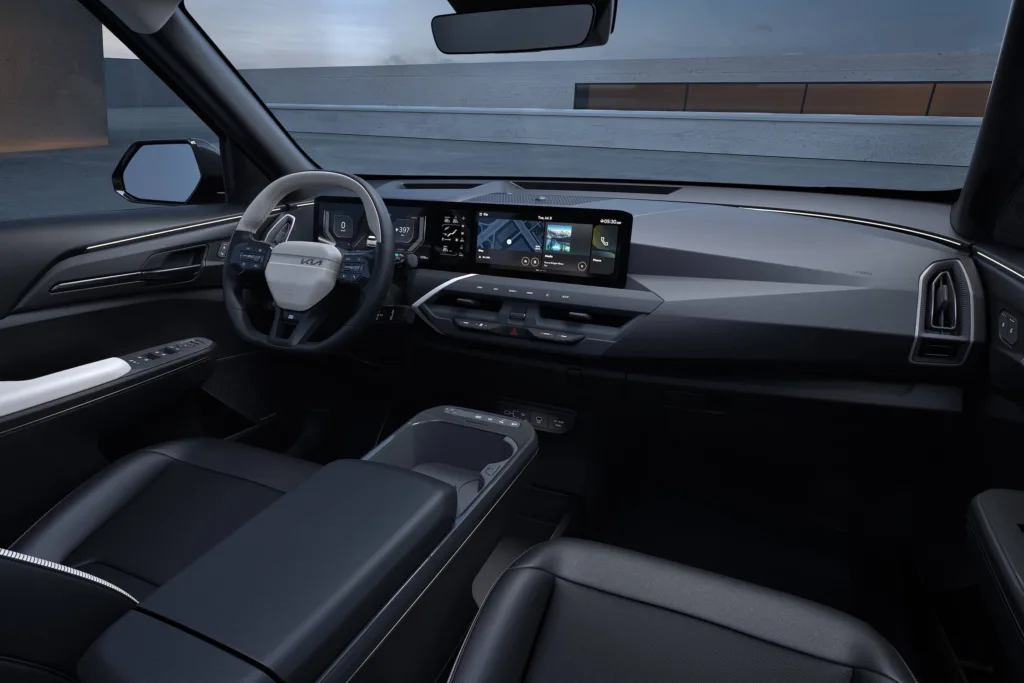 kia ev5 wnętrze