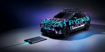 bezprzewodowe ładowanie porsche