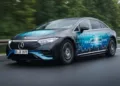 mercedes eqs solid state 1200 km przejazd