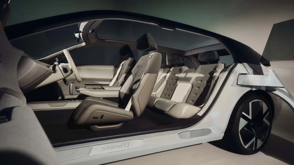 skoda vision o nowa octavia ev wnętrze