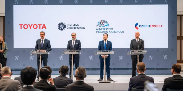 toyota czechy