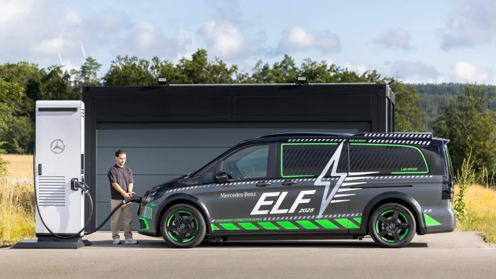 bus testowy mercedes elf