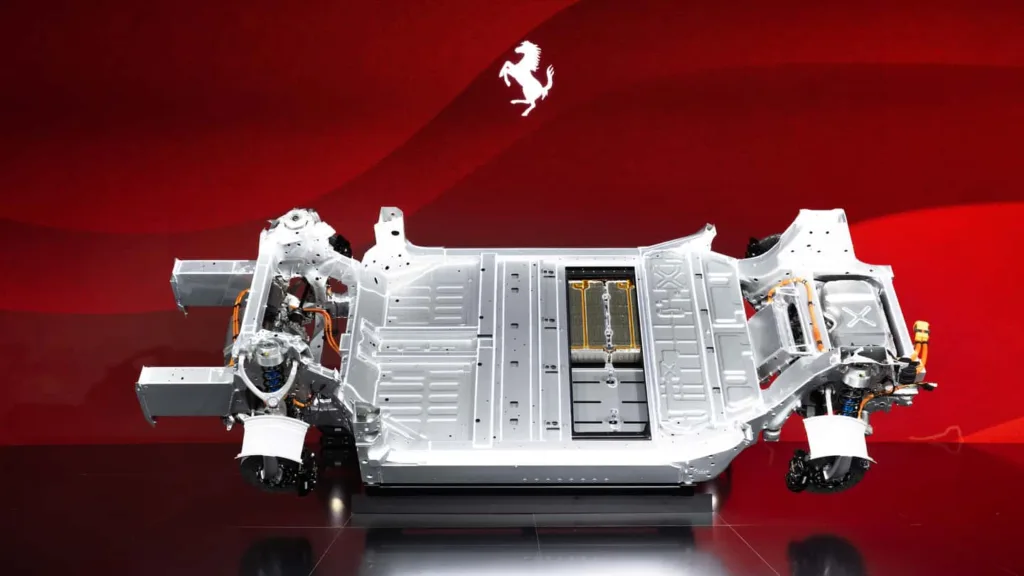 ferrari elettrica specyfikacje