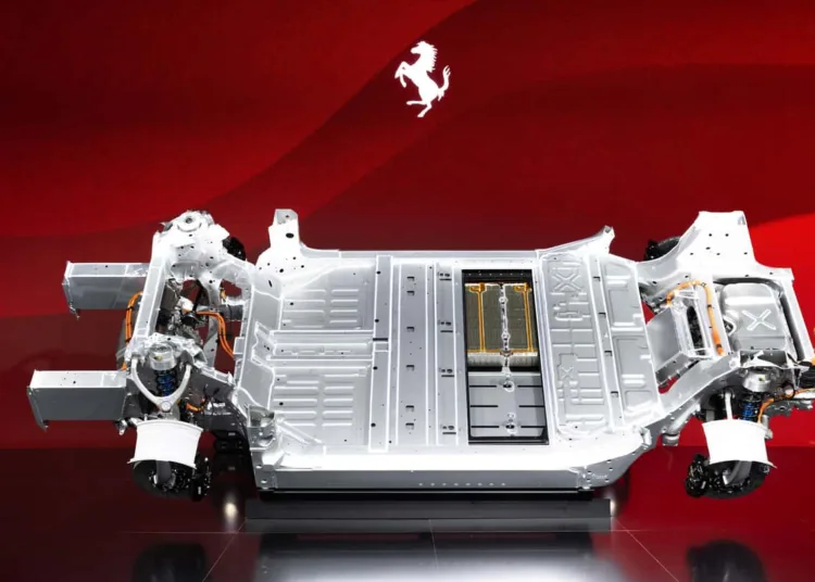 ferrari elettrica specyfikacje