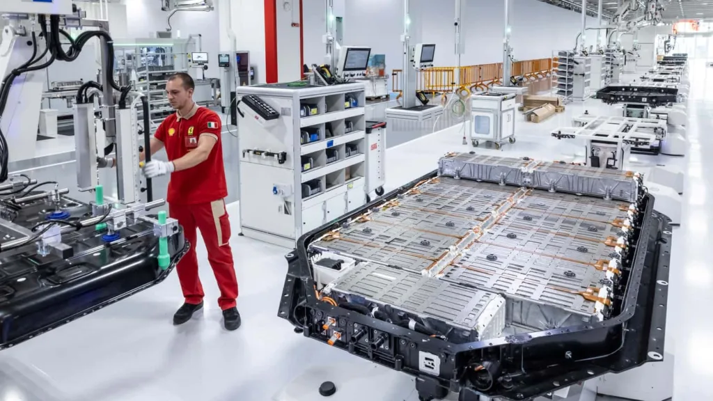 ferrari elettrica specyfikacje