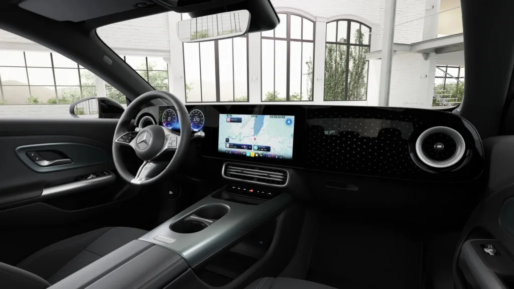 mercedes cla 200 wnetrze