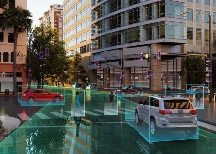 nvidia render autonomicznych pojazdow