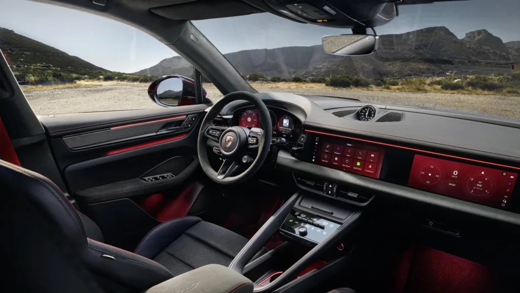 porsche macan gts wnętrze