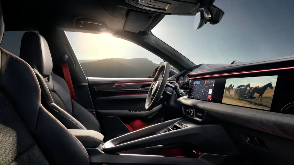 porsche macan gts wnętrze
