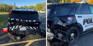 tesla autopilot zderzenie z radiowozem