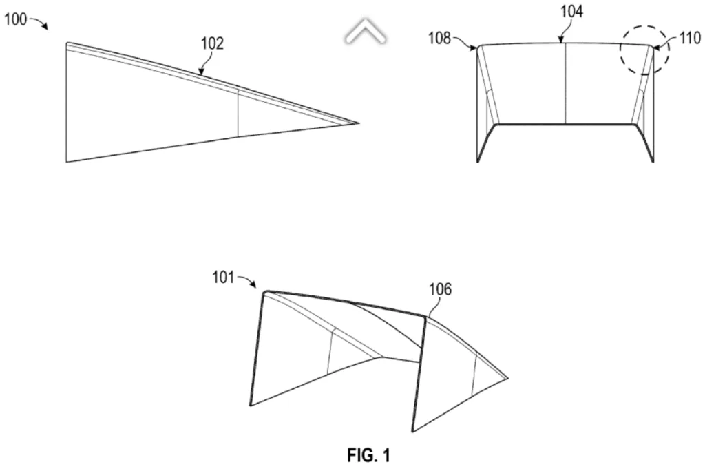 tesla cybertruck patent