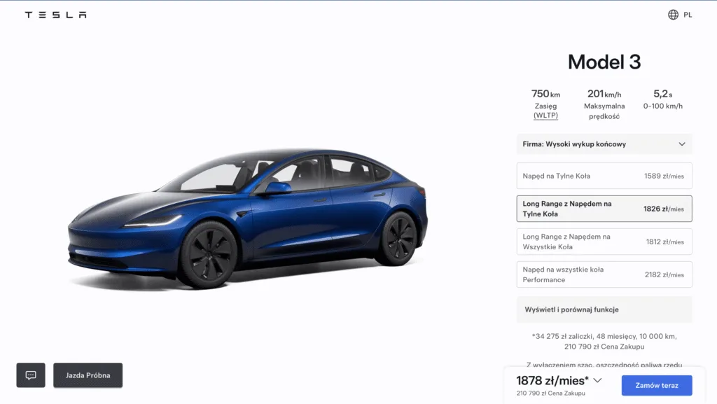 tesla model 3 updated 10.2025