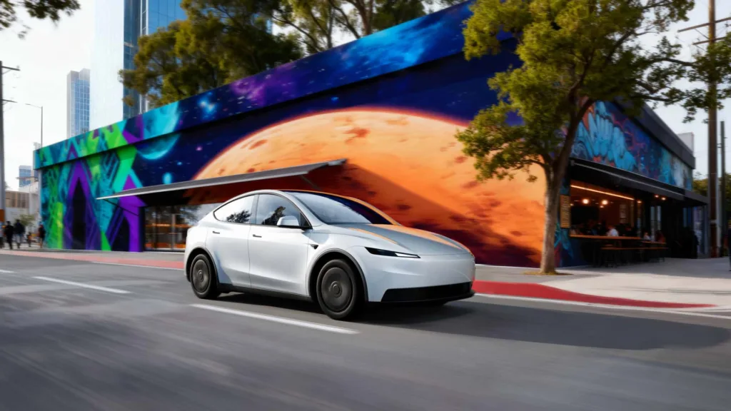 tesla model y standard