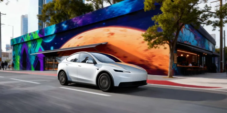 tesla model y standard