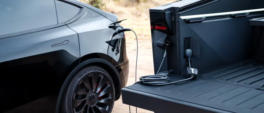 tesla powershare v2l